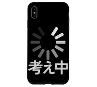 I'm thinking, Japanese Writing Text Funny Loading Buffering Case for iPhone XS Max