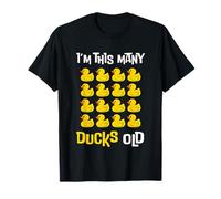 I'm This Many Ducks Old Duck 16th Birthday 16 Years Old Bday T-Shirt