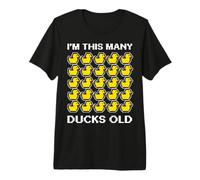 I'm This Many Ducks Old Duck 25th Birthday 25 Years Old Bday Premium T-Shirt