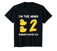 I'm This Many Rubber Ducks Old, Duck 2nd Birthday 2 Years T-Shirt