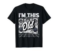 I'm This Old 2000's Vintage Two-Thousands Retro 00s Value Graphic T-Shirt, Men, Black, XL