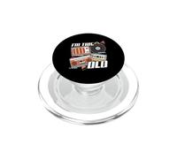 I'M THIS OLD Funny Retro Music Theme PopSockets PopGrip for MagSafe