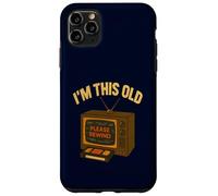 I'm This Old Please Rewind Funny 80s 90s Nostalgia VHS VCR Case for iPhone 11 Pro Max