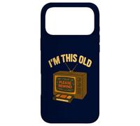 I'm This Old Please Rewind Funny 80s 90s Nostalgia VHS VCR Case for iPhone 17 Pro Max