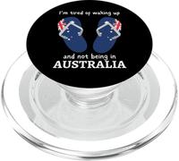I'm Tired of Waking up and Not Being in Australia Men Boys PopSockets PopGrip for MagSafe