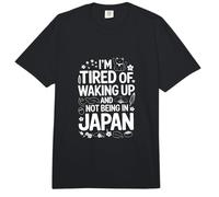 I'm Tired of Waking Up and Not Being in Japan Travel Comfort Colors Adult Heavyweight T-Shirt