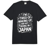 I'm Tired of Waking Up and Not Being in Japan Travel Comfort Colors Adult Heavyweight T-Shirt