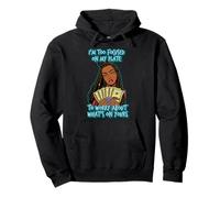 I'm to focused on my plate to worry about what's on yours Pullover Hoodie