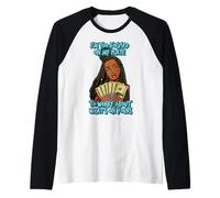 I'm to Focused on My Plate to Worry About What's on Yours Raglan Baseball Tee