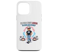 IM TOO BUSY LIVING TO EXPLAIN MYSELF Trans Pride Case for iPhone 13 Pro Max