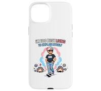 IM TOO BUSY LIVING TO EXPLAIN MYSELF Trans Pride Case for iPhone 15 Plus