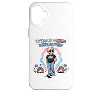 IM TOO BUSY LIVING TO EXPLAIN MYSELF Trans Pride Case for iPhone 16 Plus
