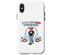 IM TOO BUSY LIVING TO EXPLAIN MYSELF Trans Pride Case for iPhone X/XS