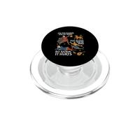 I'm Too Saxon For My Shirt So Saxon It Hurts Medieval Humor PopSockets PopGrip for MagSafe