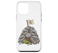 Im Turtley Fine Adulting Stress Bills Taxes Box Turtle Humor Case for iPhone 12 mini