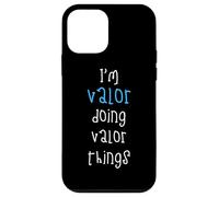 I'm Valor doing Valor things. Funny Name Design for Boys, Case for iPhone 12 mini