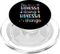 I'm Vanessa Doing Vanessa Things Personalized First Name PopSockets PopGrip for MagSafe