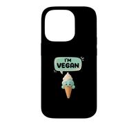 I'm Vegan Happy Vegan Ice Cream Plant Based Food Lover Case for iPhone 14 Pro