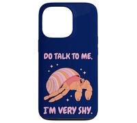 I'm Very Shy! Funny Hermit Crab Case for iPhone 13 Pro
