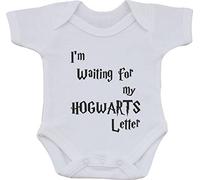 IM Waiting for My Hogwarts Letter Harry Potter Cotton Baby Vest OR BIB (3 to 6 Months) White