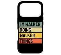 I'm Walker Doing Walker Things Funny Personalized Quote Case for iPhone 17 Pro