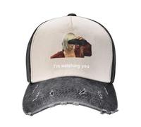 I'm Watching You Dante with Binoculars Funny Baseball Cap Cute Beach hat Streetwear Men Luxury Women's
