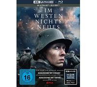 ALL QUIET ON THE WESTERN FRONT 2 Disc Mediabook (4K Ultra HD) NEW RB Blu Ray