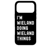 I'm Wieland Doing Wieland Things Case for iPhone 17 Pro Max