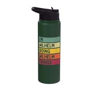 I'm Wilhelm Doing Wilhelm Things Funny Personalized Quote Stainless Steel Insulated Water Bottle