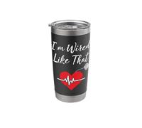I'm Wired Like That ICD Surgery Cardiac Pacemaker Gift Stainless Steel Insulated Tumbler