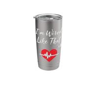 I'm Wired Like That ICD Surgery Cardiac Pacemaker Gift Stainless Steel Insulated Tumbler