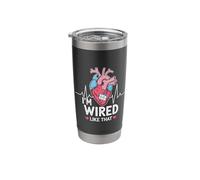 I'm Wired Like That ICD Surgery Cardiac Pacemaker Stainless Steel Insulated Tumbler