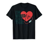 I'm Wired Like that ICD Surgery Cardiac Pacemaker T-Shirt