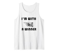 I'm with A Winner Funny Tank Top