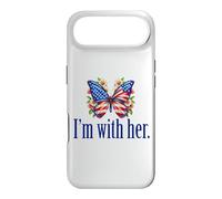I'm With Her Cute Feminist Butterfly Political Case for iPhone Air