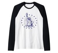 I'm with Her Statue of Liberty Political Statement Activism Raglan Baseball Tee
