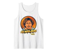 I'm with Jack Tripper Funny Three's Company Retro Tank Top