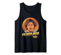 I'm with Jack Tripper Funny Three's Company Retro Tank Top