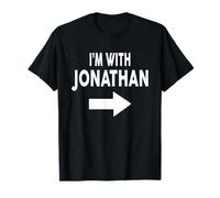 I'm with Jonathan T-Shirt Name T-Shirt