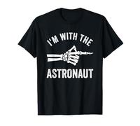 I'm with The Astronaut Funny Halloween Couple Costume Party T-Shirt