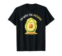 Im With The Avocado Grilled Cheese Shirt Funny Avocado Shirt T-Shirt