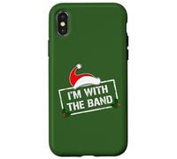 I'M WITH THE BAND Xmas T - Rock Concert Shirt - Music Band Case for iPhone X/XS