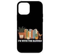 I'm With The Banned Book Nerd Bookworm Librarian Reading Case for iPhone 12 mini