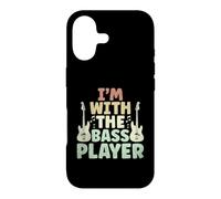 I'm With The Bass Player Guitar Bassist Musician Band Case for iPhone 17