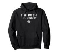 I'm With The CHUCKY Couples Matching Costume Easy Halloween Pullover Hoodie