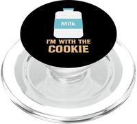 I'm With The Cookie and Milk Matching Best Friend Couples PopSockets PopGrip for MagSafe