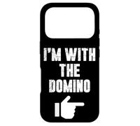 I'm with the Domino Playful Matching Halloween Costume Case for iPhone 17 Pro