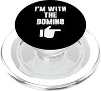 I'm with the Domino Playful Matching Halloween Costume PopSockets PopGrip for MagSafe