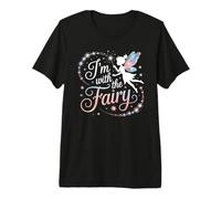 I'm with The Fairy Halloween Costume Dad Mom Group Couples Premium T-Shirt