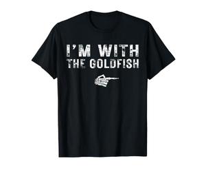 I'm with The Goldfish Couples Matching Costume Halloween T-Shirt